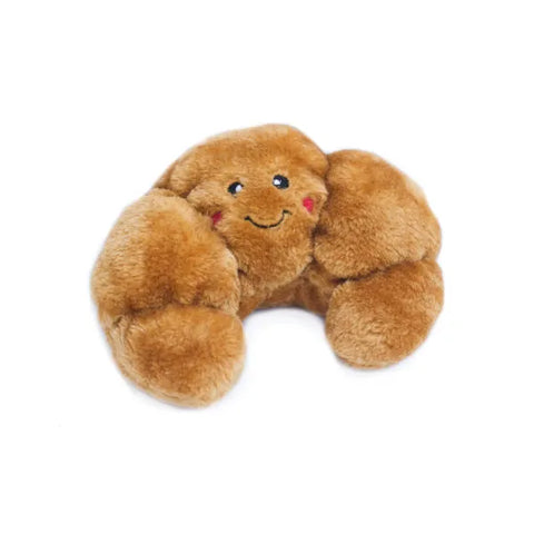 Zippy Paws Dog Toys Plush NOMNOMZ - Croissant
