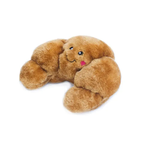 Zippy Paws Dog Toys Plush NOMNOMZ - Croissant